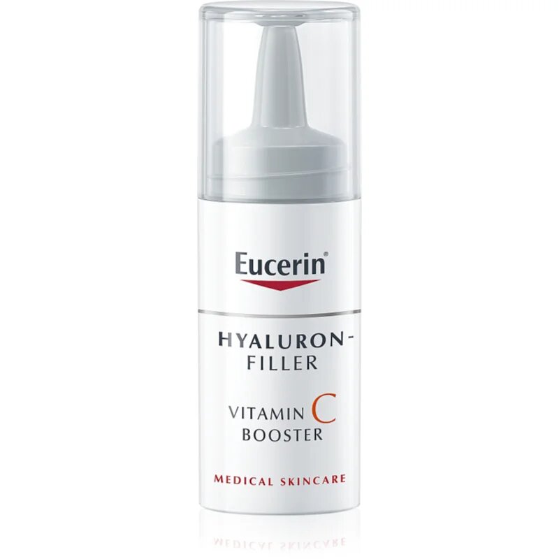Eucerin Hyaluron-Filler Vitamin C Booster posvetlitveni serum proti gubam z vitaminom C 8 ml