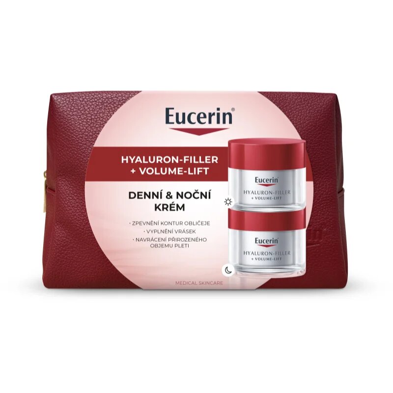 Eucerin Hyaluron-Filler + Volume-Lift božični darilni set za učvrstitev in lifting obraza