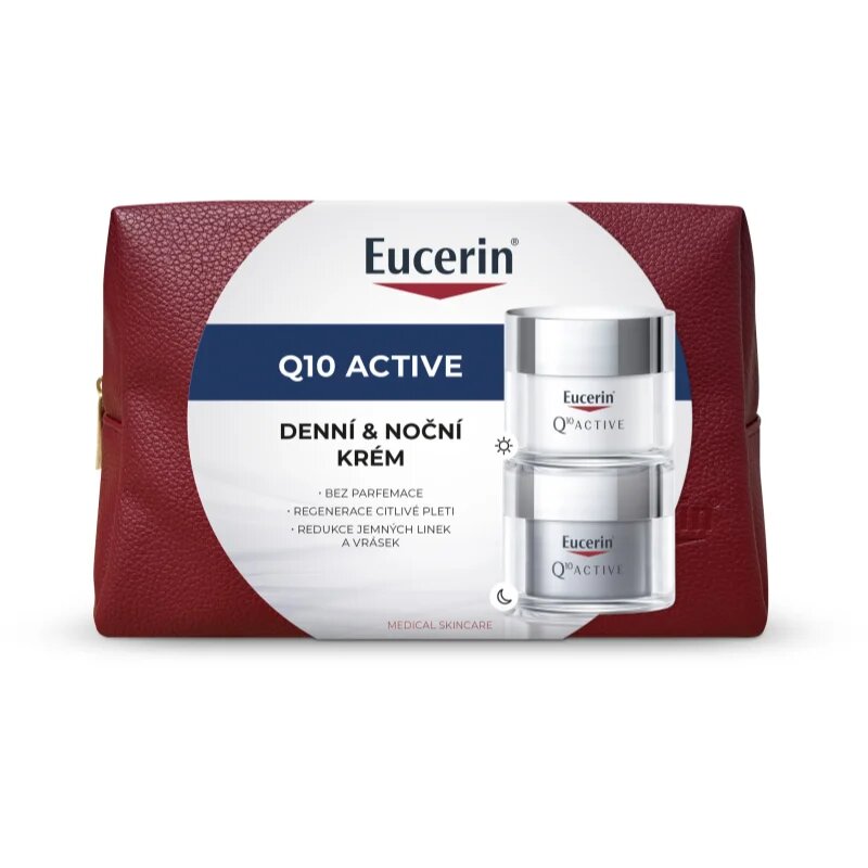 Eucerin Q10 Active darilni set za posvetlitev in zgladitev kože
