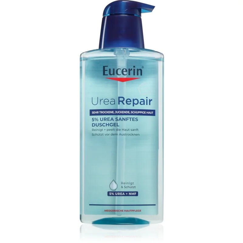 Eucerin UreaRepair 5% Urea Gentle Shower Gel gel za prhanje za suho in razdraženo kožo 400 ml