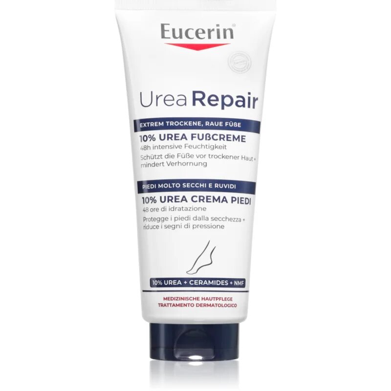 Eucerin UreaRepair PLUS krema za noge za zelo suho kožo 10% Urea 100 ml