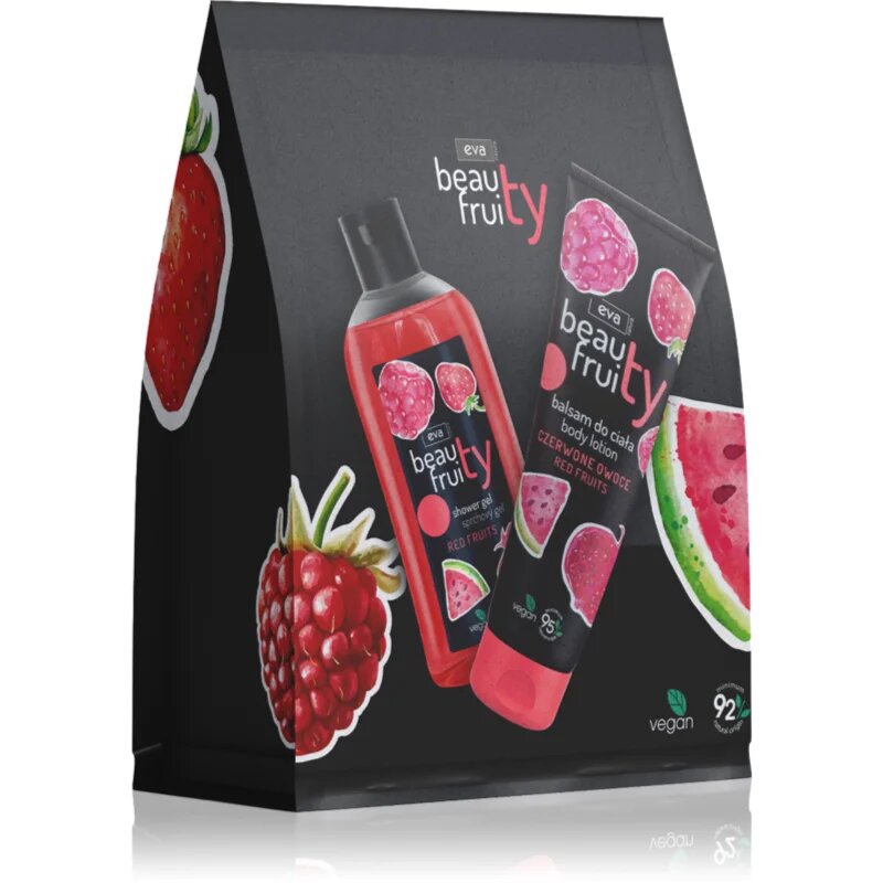 Eva Natura Beauty Fruity Red Fruits darilni set