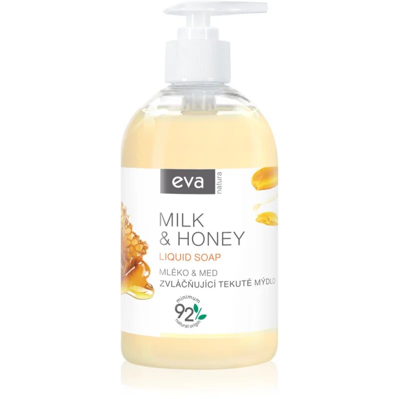 Eva Natura Milk & Honey tekoče milo za roke 500 ml