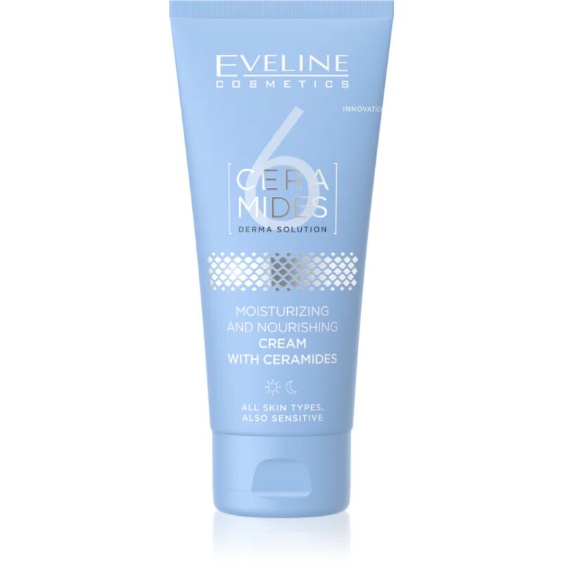 Eveline Cosmetics 6 Ceramides vlažilna in hranilna krema s ceramidi 50 ml