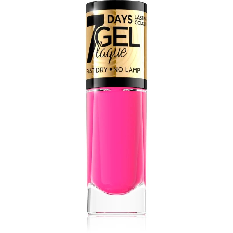 Eveline Cosmetics 7 Days Gel Laque Nail Enamel gel lak za nohte brez uporabe UV/LED lučke odtenek 48 8 ml