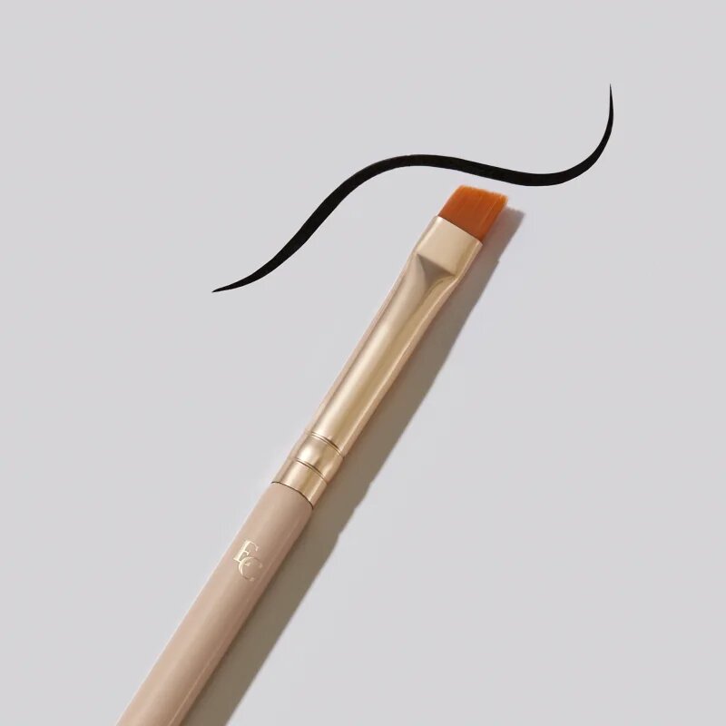 Eveline Cosmetics Accessories čopič za oči kotni s krtačko E05 1 kos