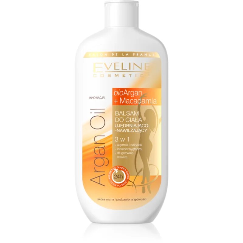 Eveline Cosmetics Argan Oil vlažilni in učvrstitveni losjon za telo 350 ml
