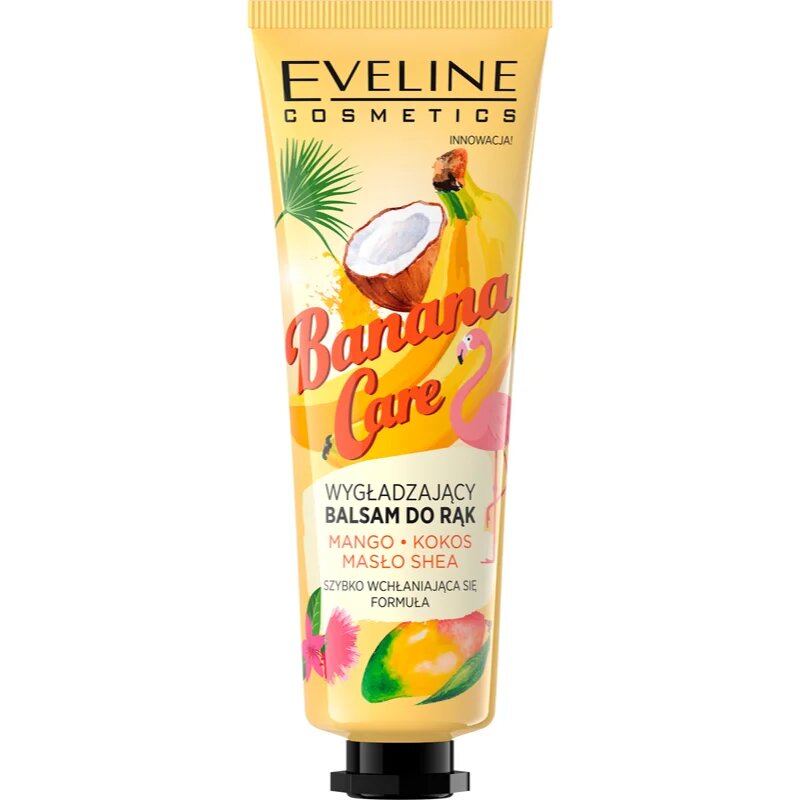 Eveline Cosmetics Banana Care negovalni balzam za roke 50 ml