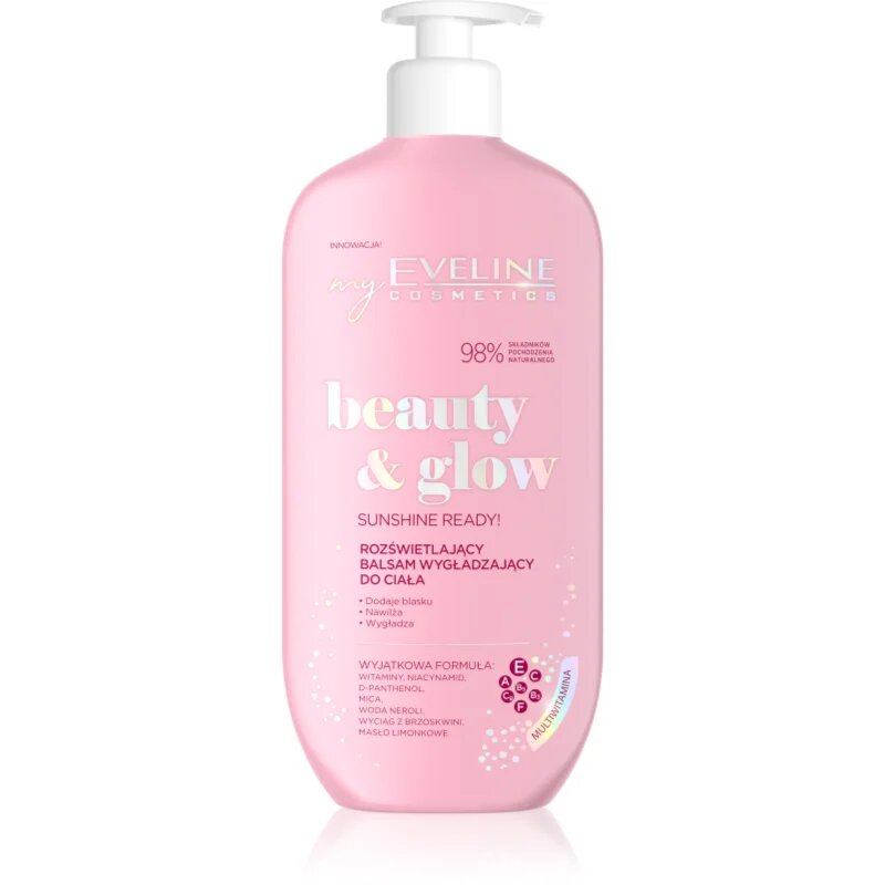 Eveline Cosmetics Beauty & Glow Sunshine Ready! gladilni losjon za telo 350 ml
