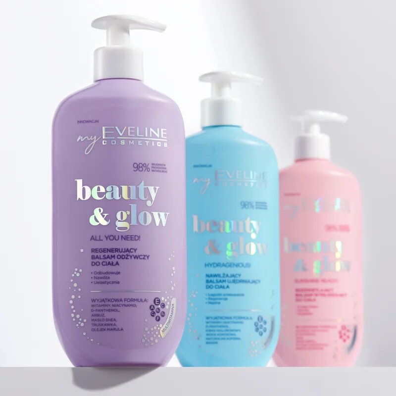 Eveline Cosmetics Beauty & Glow Sunshine Ready! gladilni losjon za telo 350 ml