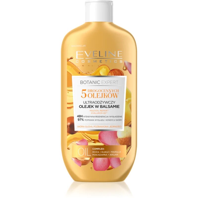 Eveline Cosmetics Botanic Expert hranilno mleko za telo za suho kožo 350 ml