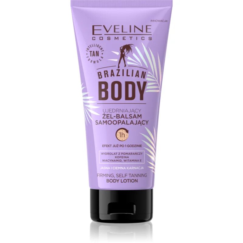 Eveline Cosmetics Brazilian Body samoporjavitveni gel z učvrstitvenim učinkom 150 ml