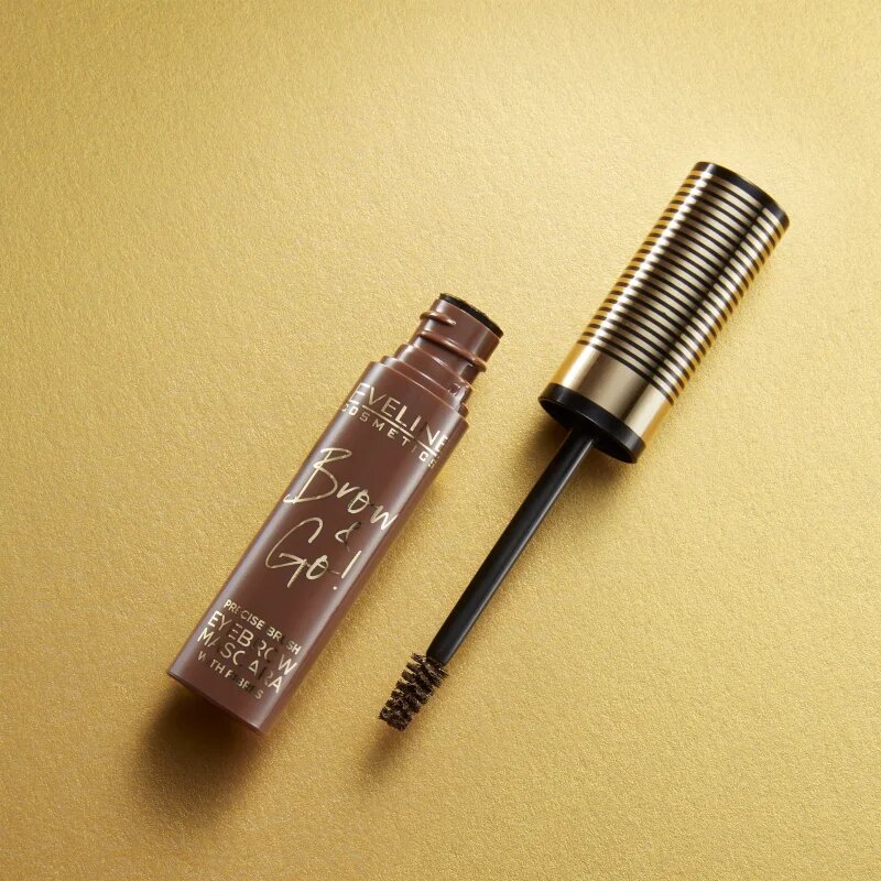 Eveline Cosmetics Brow & Go! maskara za obrvi odtenek 01 Light 6 ml