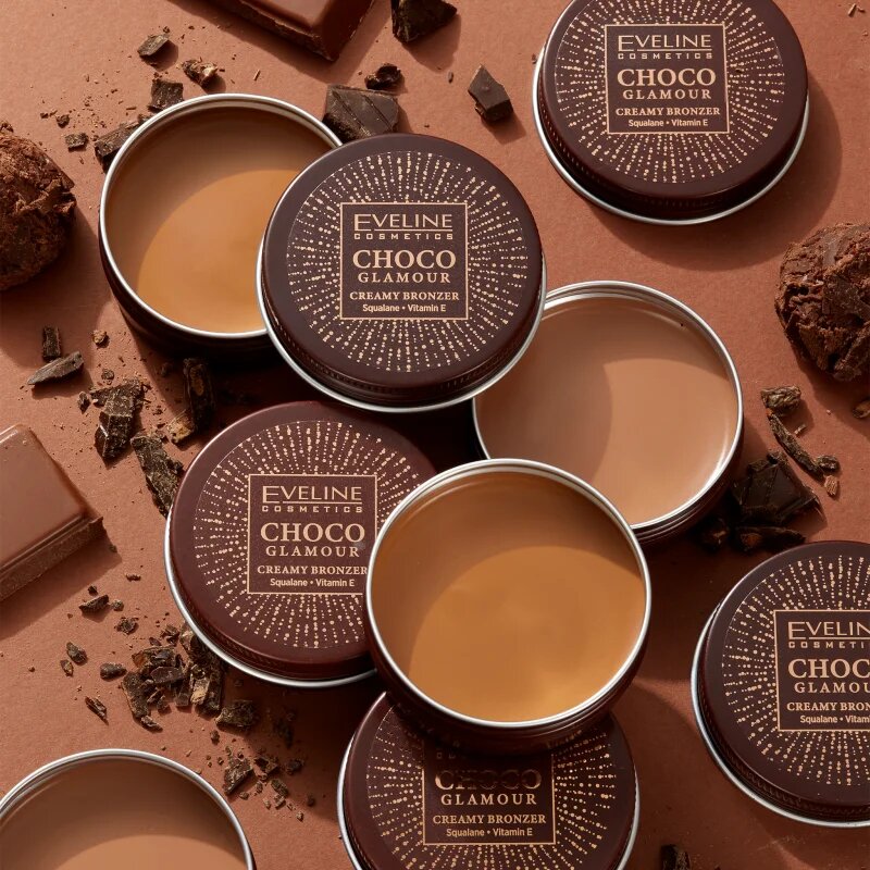 Eveline Cosmetics Choco Glamour kremasti bronzer odtenek 01 20 g