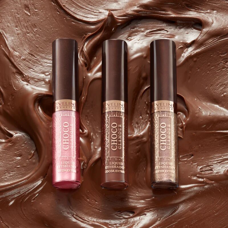 Eveline Cosmetics Choco Glamour tekoče senčilo za oči odtenek 06 65 ml