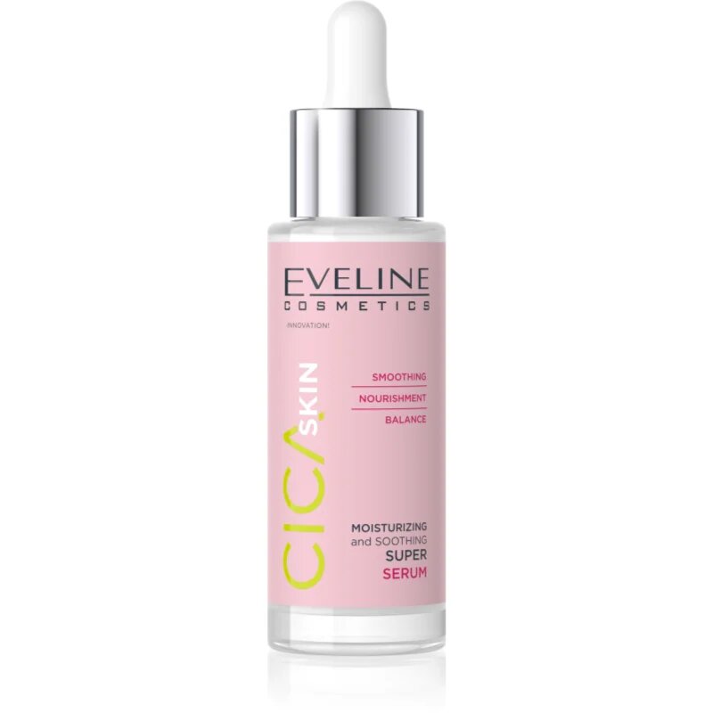 Eveline Cosmetics Cica Skin Serum vlažilni in pomirjajoči serum 30 ml