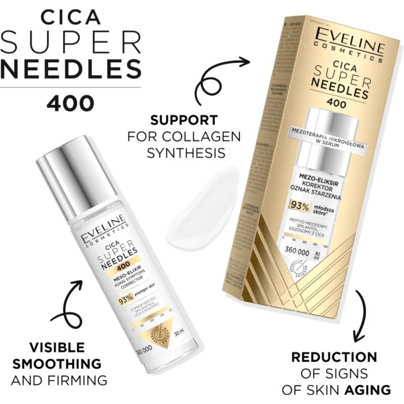 Eveline Cosmetics Cica Super Needles 400 korektor za gube 30 ml