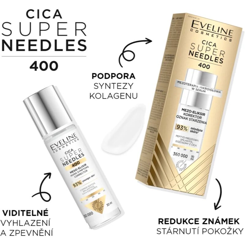 Eveline Cosmetics Cica Super Needles 400 korektor za gube 30 ml
