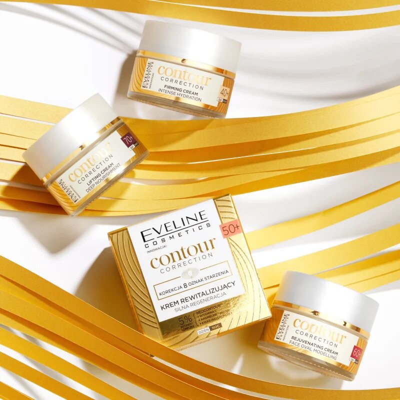 Eveline Cosmetics Contour Correction učvrstitvena krema z vlažilnim učinkom 40+ 50 ml