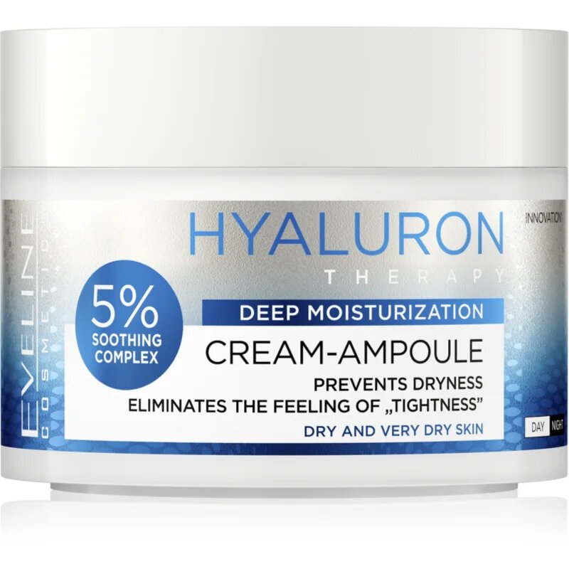 Eveline Cosmetics Cream-Ampoule Hyaluron intenzivno vlažilna krema 50 ml