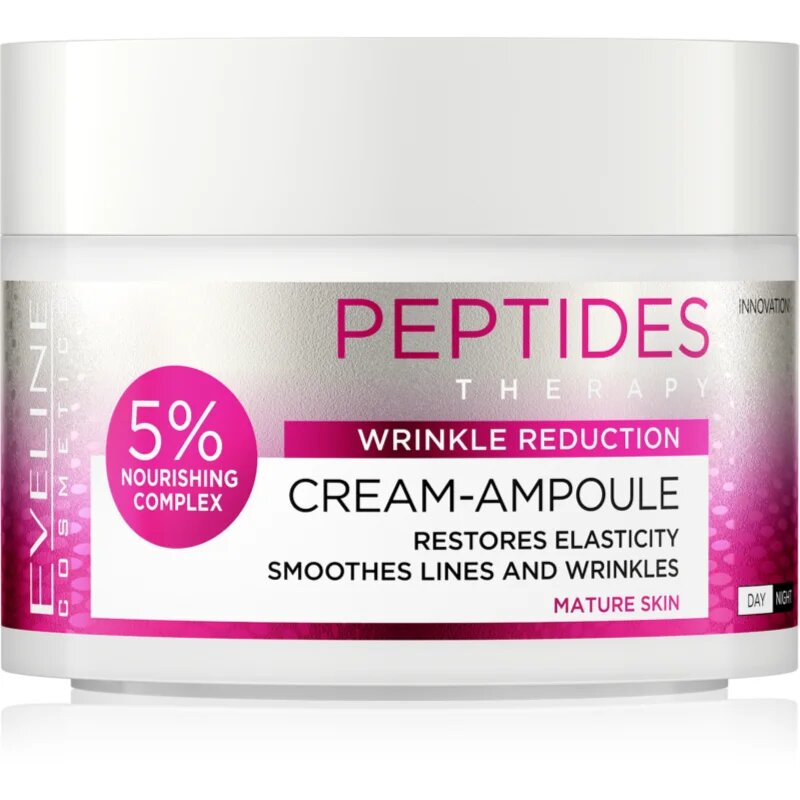 Eveline Cosmetics Cream-Ampoule Peptides učvrstitvena krema proti gubam 50 ml