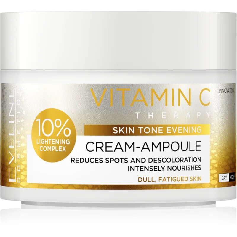 Eveline Cosmetics Cream-Ampoule Vitamin C intenzivna krema za zmanjšanje rdečice 50 ml