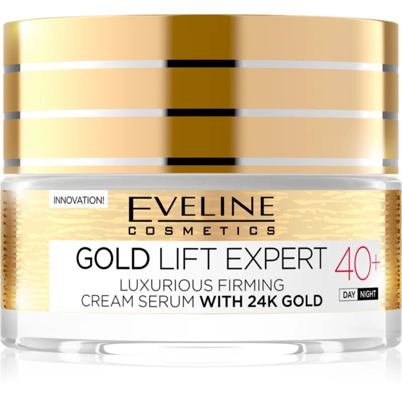 Eveline Cosmetics Gold Lift Expert luksuzna učvrstitvena krema z 24-karatnim zlatom 50 ml