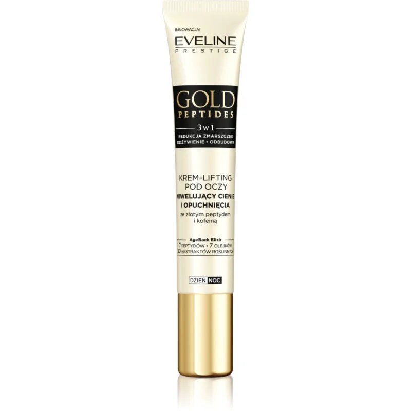 Eveline Cosmetics Gold Peptides lifting krema za predel okoli oči 20 ml