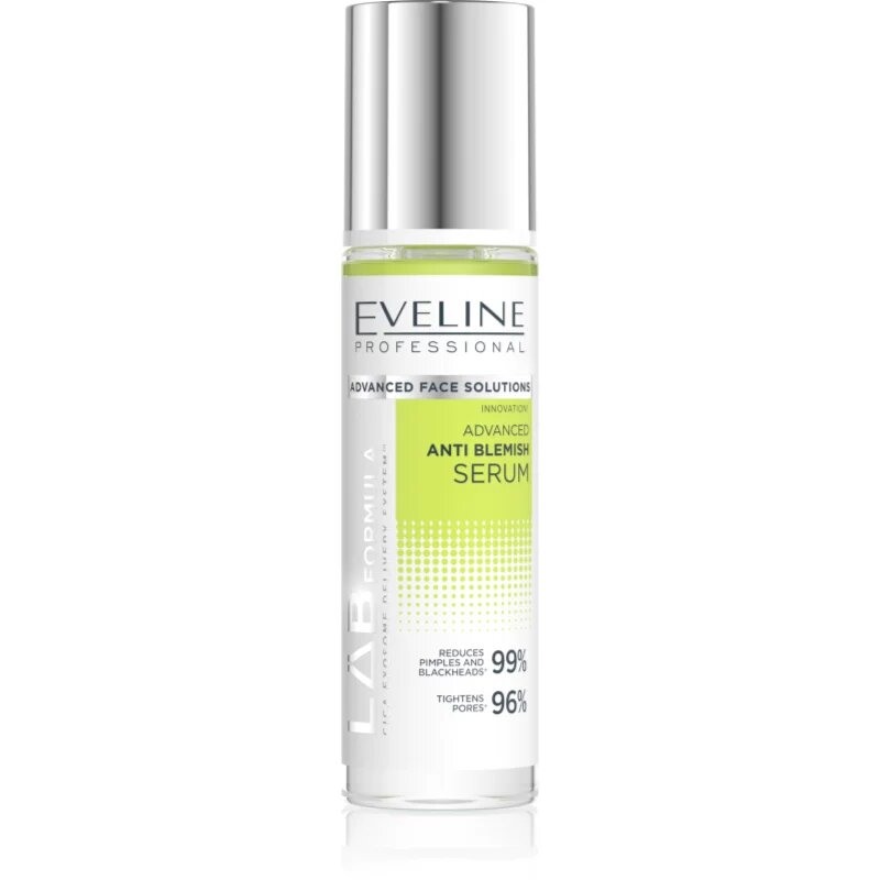 Eveline Cosmetics LAB Formula 18% Solution serum proti nepravilnostim na koži 30 ml