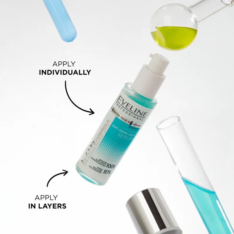 Eveline Cosmetics LAB Formula 20% Solution nega za poenotenje kože s hiperpigmentacijo 30 ml