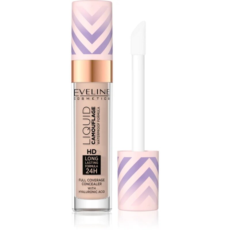 Eveline Cosmetics Liquid Camouflage vodoodporni korektor s hialuronsko kislino odtenek 05 Light Sand 7.5 ml