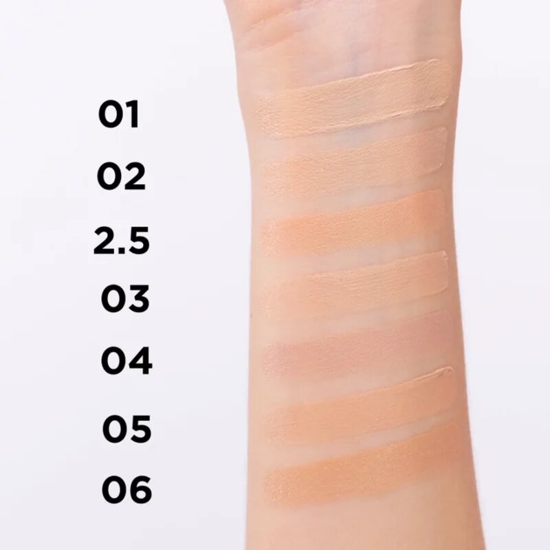 Eveline Cosmetics Liquid Camouflage vodoodporni korektor s hialuronsko kislino odtenek 2.5 75 ml