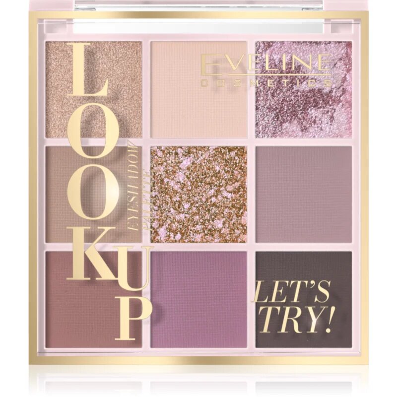 Eveline Cosmetics Look Up Let's Try! paleta senčil za oči 108 g