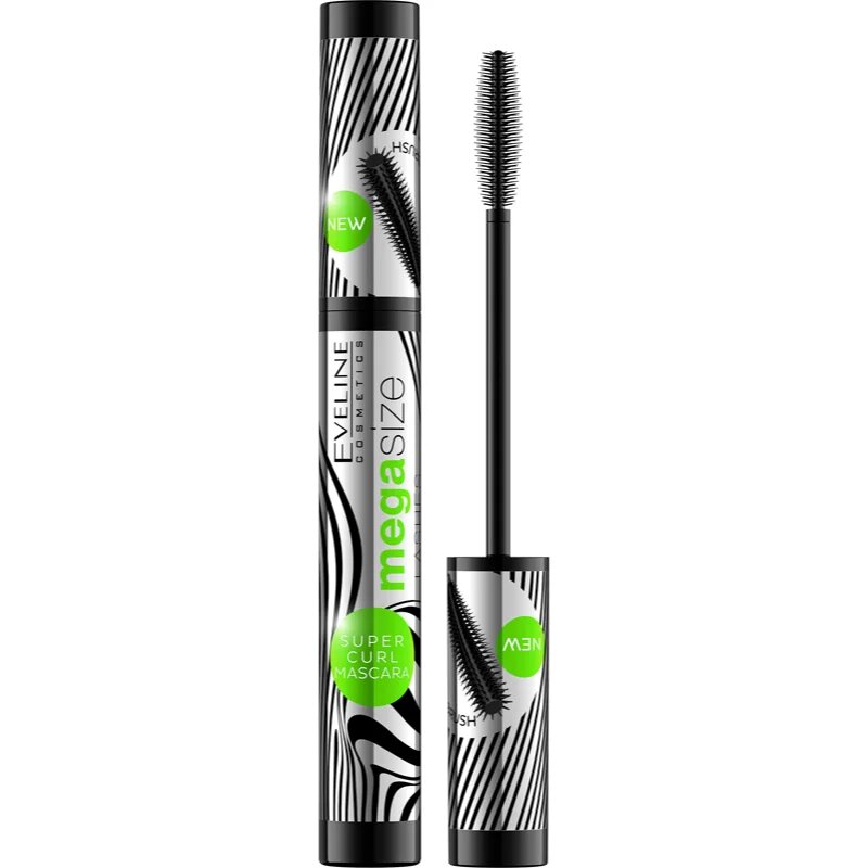 Eveline Cosmetics MegaSize maskara za podaljšanje in privihanje trepalnic 10 ml