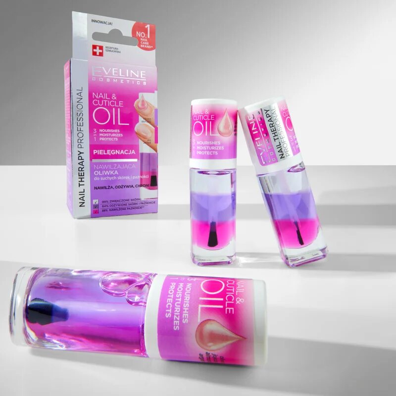 Eveline Cosmetics Nail & Cuticle Oil hranljivo olje za nohte 8 ml