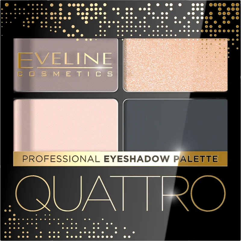 Eveline Cosmetics Quattro paleta senčil za oči odtenek 02 32 g