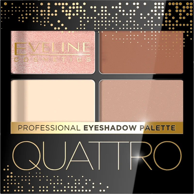 Eveline Cosmetics Quattro paleta senčil za oči odtenek 05 3.2 g