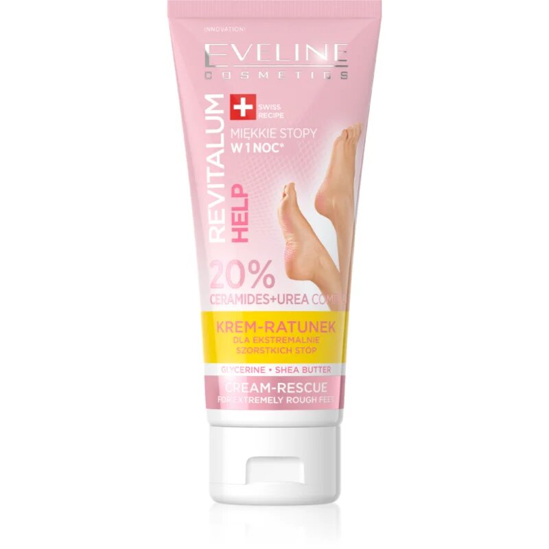 Eveline Cosmetics Revitalum regeneracijska in vlažilna krema za stopala 75 ml
