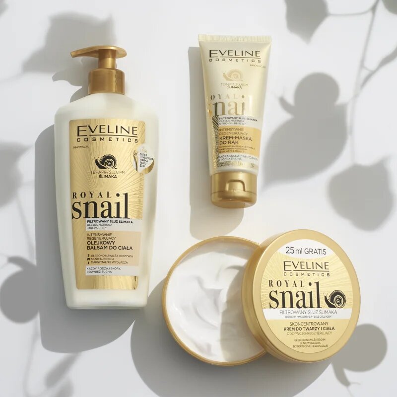 Eveline Cosmetics Royal Snail intenzivno vlažilni balzam za telo 350 ml