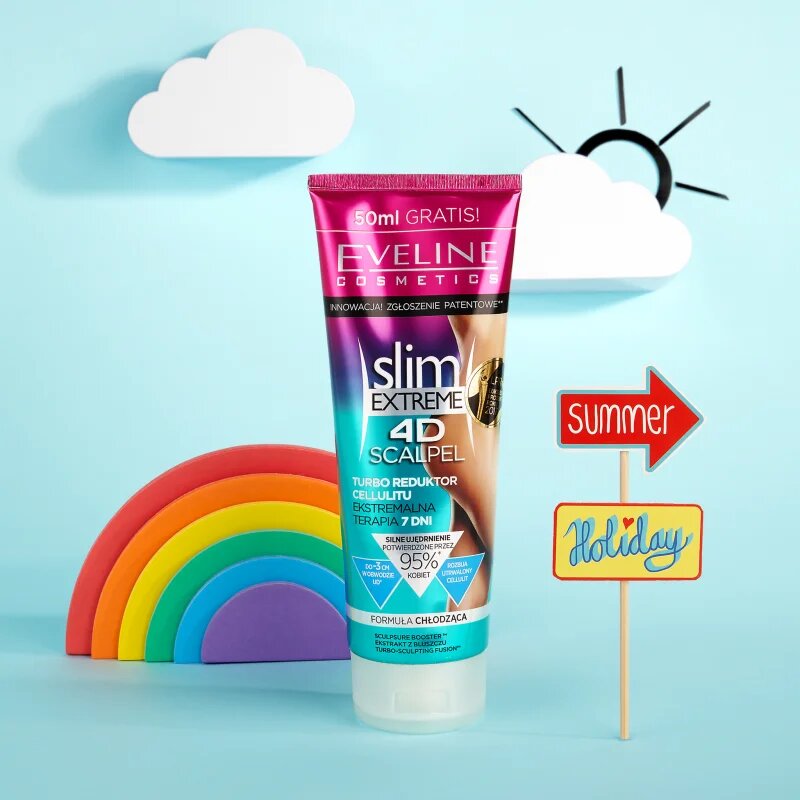 Eveline Cosmetics Slim Extreme 4D Scalpel serum proti celulitu s hladilnim učinkom 250 ml