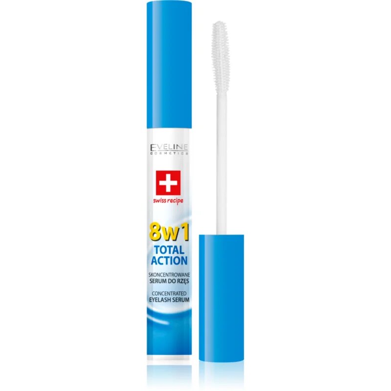 Eveline Cosmetics Total Action serum za trepalnice 8 v 1 10 ml