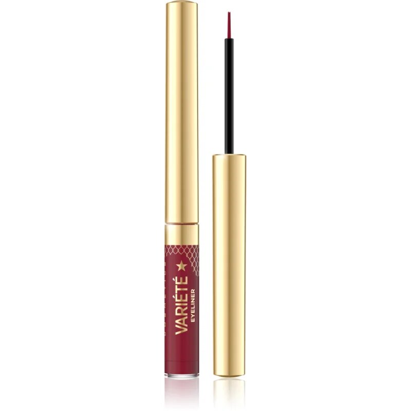 Eveline Cosmetics Variété dolgoobstojno vodoodporno črtalo za oči odtenek 08 Ultrared 2.8 ml