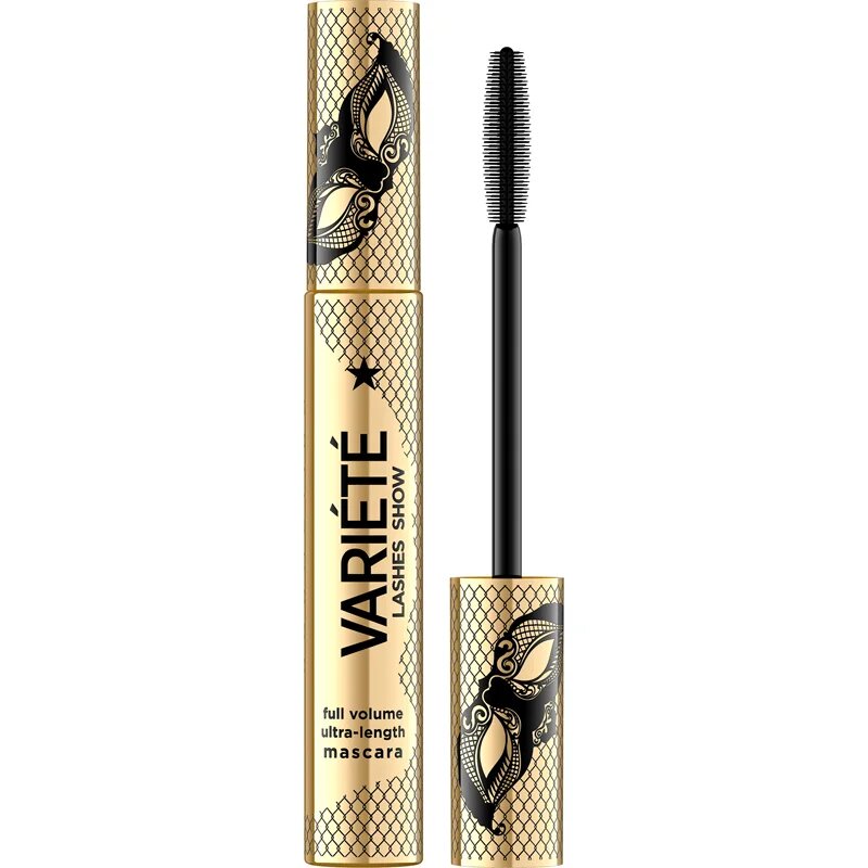 Eveline Cosmetics Variété Lashes Show maskara za podaljšanje vihanje in volumen trepalnic 10 ml