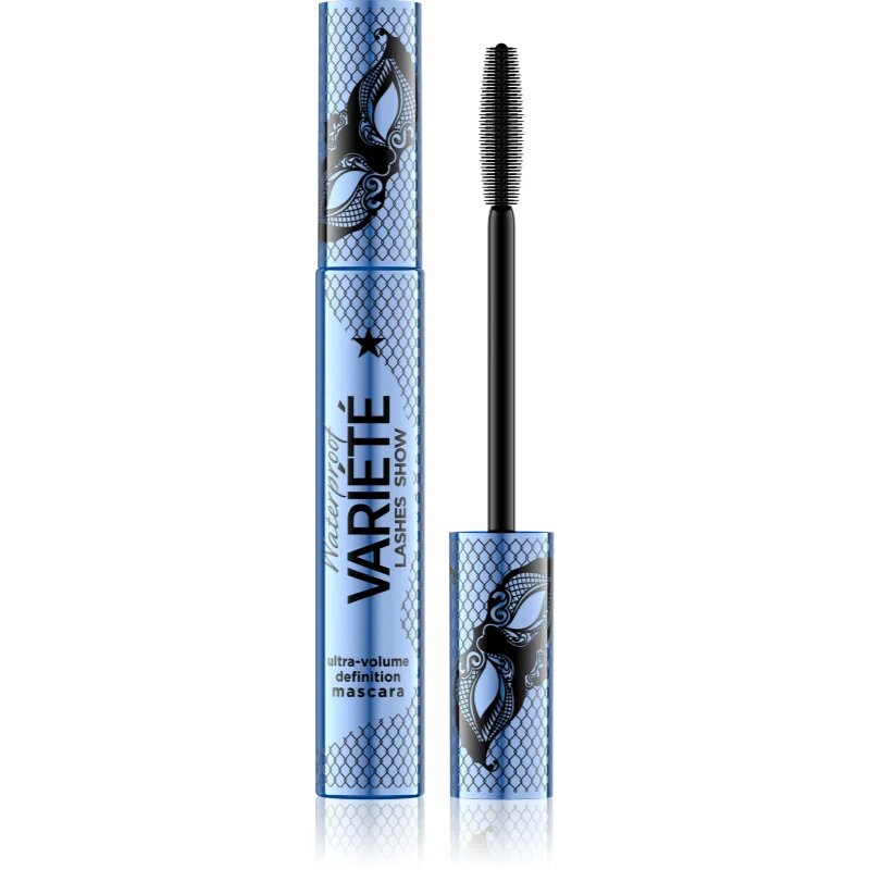 Eveline Cosmetics Variété Lashes Show vodoodporna maskara za volumem in zgostitev trepalnic 10 ml