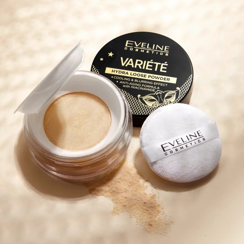 Eveline Cosmetics Variété puder v prahu s hladilnim učinkom 5 g
