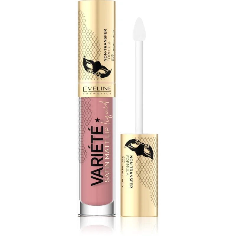 Eveline Cosmetics Variété tekoča šminka z mat učinkom odtenek 02 Raspberry Cream 45 ml