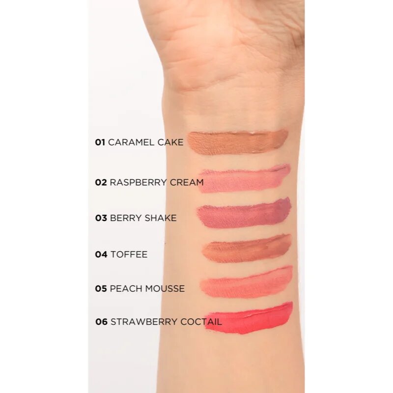 Eveline Cosmetics Variété tekoča šminka z mat učinkom odtenek 03 Berry Shake 45 ml