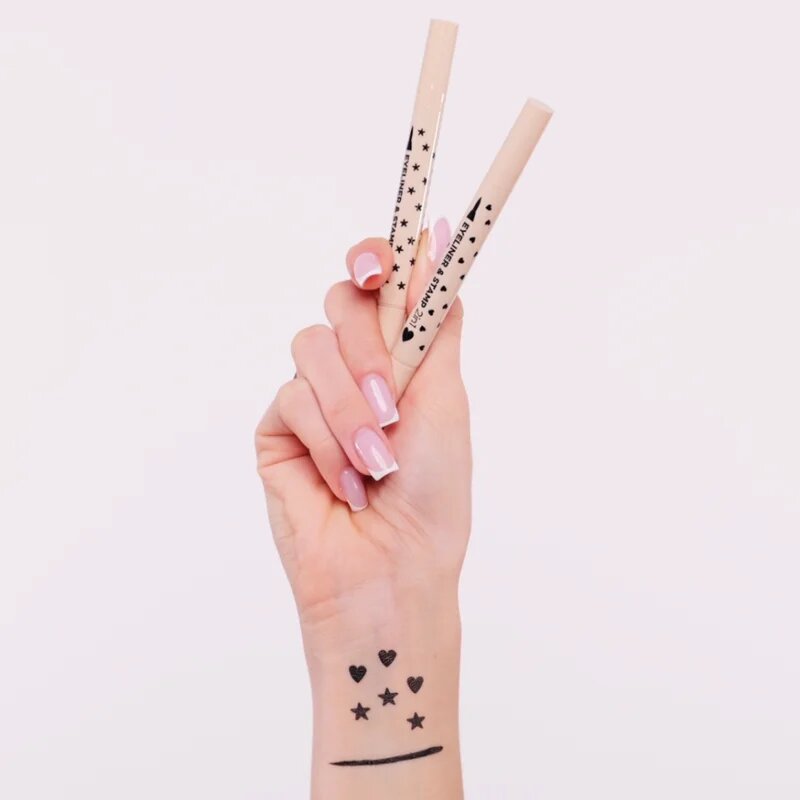 Eveline Cosmetics Variété večnamensko črtalo za oči 2 v 1 vrsta Star 1 kos