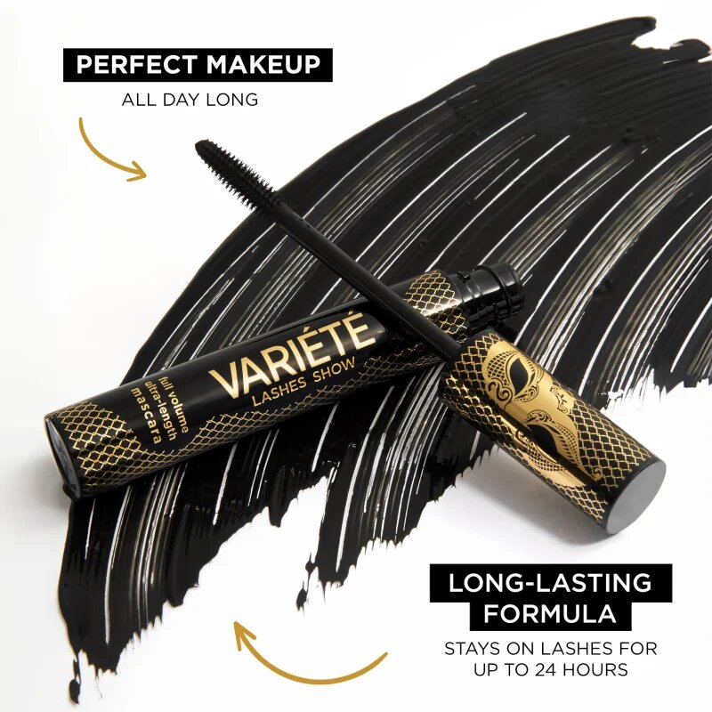 Eveline Cosmetics Veriété Lashes Show voluminozna maskara odtenek Black 10 ml
