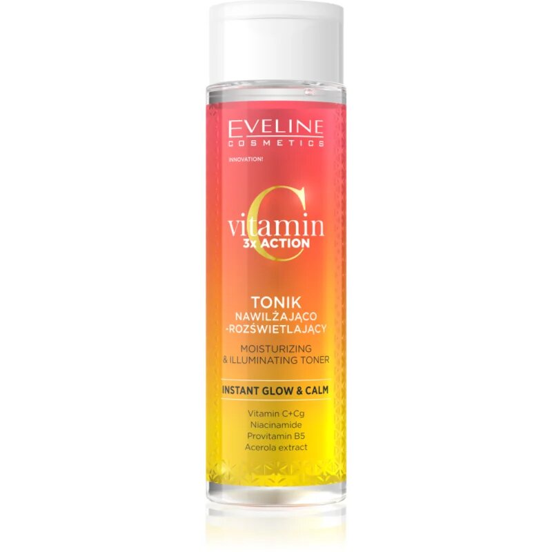 Eveline Cosmetics Vitamin C 3x Action posvetlitveni tonik 200 ml